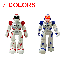 หุ่นยนต์บังคับ smart robot มีเซนเซอร์จับความเคลื่อนไหว ตามมือ ขนาด 25cm
