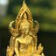 พระพุทธชินราช(จำลอง) ภปร. 84 พรรษา เนื้อทองคำ พิมพ์เล็กขนาดหน้าตัก 1/4 นิ้ว(พระราชทานมวลสาร จิตรลดาและเส้นพระเจ้า(เส้นผม)รัชกาลที่9)พุทธศิลป์ทรงคุณค่าอีกหนึ่งรุ่นยอดนิยม(1ใน1000องค์)