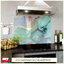 White Glass ผนังกระจกพิมพ์ลาย [ทุกห้องและมุมโปรด]