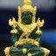 พระแก้วมรกต ภปร. จัดสร้างโดย รพ.ภูมิพลฯ ปี2547 ลอยองค์ขนาดหน้าตัก 1/2 นิ้ว เนื้อเรซิ่นหุ้มทองคำ99.99 งดงามทรงคุณค่าอีกหนึ่งรุ่นยอดนิยม หายาก