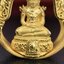 พระแก้วมรกต ภปร.(รุ่นแรก) ปี2545 รุ่นฉลองกรุงรัตนโกสินทร์ครบ 220 ปี พิมพ์ลอยองค์ทรงหยดน้ำ เนื้อทองคำบริสุทธิ์ 96.5%(11 กรัม) ขนาด 18*27 มม. พร้อมกล่องเดิมสวยครบสมบูรณ์(องค์หมายเลข ๙๙)(หมายเลขมงคลเจริญก้าวหน้าในทุกๆด้าน)สุดยอดมงคลแผ่นดินที่ควรเก็บรักษา