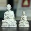รูปเหมือนลอยองค์ สมเด็จพระพุฒาจารย์ (โต พรหมรังสี)เนื้อเงินบริสุทธิ์ 99.9% แบบทรายนวลขัดเงาบางส่วน (พิมพ์ใหญ่+พิมพ์เล็ก) วัดใหม่อมตรส บางขุนพรหม ปี2540 รุ่นกาญจนาภิเษก จัดสร้างในวโรกาสที่รัชกาลที่ 9 ทรงครองสิริราชสมบัติ ครบ 50ปี พร้อมกล่องใบรับรองเดิมครบ