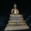 พระพุทธธรรมทิฐิศาสดา 50 ปี ธรรมศาสตร์ ปี 2527 หน้าตัก 5 นิ้ว 2 ถอด (ในหลวงรัชกาลที่9เสด็จในพิธีเททอง)(1ใน 1600 องค์)