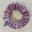 Scrunchie satin ยางรัดผม โดนัท รุ่นผ้าซาตินเนื้อผ้าบางเบา นุ่ม ลื่น สวยหรู SIZE S 7cm. ‘CINITA’