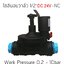 Solenoid valve DC24v ระบบน้ำ รุ่นเล็ก พร้อมเกลียวเเปลงขนาด 1/2"นิ้ว
