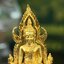 พระพุทธชินราช(จำลอง) ภปร. 84 พรรษา เนื้อทองคำ พิมพ์เล็กขนาดหน้าตัก 1/4 นิ้ว(พระราชทานมวลสาร จิตรลดาและเส้นพระเจ้า(เส้นผม)รัชกาลที่9)พุทธศิลป์ทรงคุณค่าอีกหนึ่งรุ่นยอดนิยม(1ใน1000องค์)