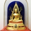 พระพุทธชินราช จปร วัดเบญจมบพิตร ปี 2519 หน้าตัก 5.9 นิ้ว หล่อดินไทย ปิดทองเดิมพร้อมครอบตู้เดิม(ในหลวงและราชินีเสด็จฯเททอง)