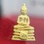 พระพุทธโสธร รุ่นอุดมโชคโภคทรัพย์ ปี 2550 เนื้อทองคำ พิมพ์จิ๋ว วัดโสธรวรารามวรวิหาร จ.ฉะเชิงเทรา (สภาพ สวย ซีนซองเดิม กล่องบบรรจุเดิมครบสมบูรณ์)