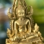 พระพุทธชินราช(จำลอง) ภปร. 84 พรรษา เนื้อทองคำ พิมพ์เล็กขนาดหน้าตัก 1/4 นิ้ว(พระราชทานมวลสาร จิตรลดาและเส้นพระเจ้า(เส้นผม)รัชกาลที่9)