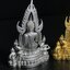 พระพุทธชินราช(จำลอง) ภปร. 84 พรรษา พิมพ์กลางขนาดหน้าตัก 1/2 นิ้ว(ครบชุด3องค์ เนื้อทองคำ+เนื้อเงินชุบทองคำขาว+เนื้อบรอนซ์รมดำซาติน)(พระราชทานมวลสาร จิตรลดาและเส้นพระเจ้า(เส้นผม)รัชกาลที่9)