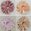 Scrunchie satin ยางรัดผม โดนัท รุ่นผ้าซาตินเนื้อผ้าหนานุ่ม ลื่นสวยหรู SIZE L 15 cm. (มีหลายสี) CINITA