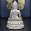 พระกริ่งพระพุทธนรสีห์ จปร.+ภปร. ครบรอบ 100 ปี ธนาคารไทยพาณิชย์ ปี 2550 พระกริ่งเนื้อเงิน(หายาก)(พุทธศิลป์งดงาม)ด้านหน้าฐานประดับด้วยตราสัญลักษณ์ "จปร" และ "ภปร" (องค์เนื้อเงินสร้างน้อย พบเจอน้อยหายาก)1 ใน 2500 องค์