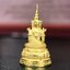 พระแก้วมรกต ภปร.(รุ่นแรก) ปี2545 จัดสร้างในมหาวโรกาส พระบาทสมเด็จพระเจ้าอยู่หัวรัชกาลที่ 9 ครบรอบ 75 พรรษา และฉลองกรุงรัตนโกสินทร์ครบ 220 ปี พิมพ์ลอยองค์เล็ก เนื้อทองคำบริสุทธิ์ 96.5%(6.5กรัม) ขนาด 10*19 มม. พร้อมกล่องเดิมสวยครบสมบูรณ์(1ใน2000องค์)หายาก
