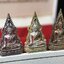พระพุทธชินราช รุ่นมหาสิทธิโชค ปี2540 พิมพ์เล็กชุด3องค์ ขนาด 15 x 23 มม.(1.เงินสามกษัตริย์2.เงิน3.นวะ) พระดีพิธีใหญ่ พิธีพุทธาภิเษก ณ สถานที่ศักดิ์สิทธิ์เมืองพิษณุโลก ๔ ครั้ง โดยพระเกจิอาจารย์ชื่อดังทั่วประเทศ ๙๙ รูป โดยมีสมเด็จพระญาณสังวร เป็นประธานในพิธี