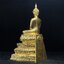 พระพุทธสิงหธรรมมงคล ภปร. รุ่นแรก พุทธสมาคมแห่งประเทศไทย ในพระบรมราชูปถัมภ์ จัดสร้าง ปี2547 เนื้อโลหะผสมปิดทอง หน้าตัก 5 นิ้ว(1 ใน 1999 องค์)หายาก