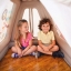 Intex Animal Trails Indoor Play Tent บ้านบอลทรงเต็นท์ลมลายสัตว์ป่า 48634