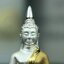 พระพุทธโสธร ภปร. รุ่นย้อนยุค สร้างพระอุโบสถ สมาคมชาวฉะเชิงเทรา จัดสร้าง ปี 2539 วโรกาสครองสิริราชสมบัติครบ 50 ปี เนื้อเงินชุบสามกษัตริย์ทรายนวลขัดเงาบางส่วน(สภาพผิวเดิม เก่าเก็บอย่าดี สวยมาก แบบนี้หายาก) พร้อมกล่องบรรจุและใบรับรองเดิมครบสมบูรณ์
