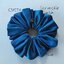 Scrunchie satin ยางรัดผม โดนัท รุ่นผ้าซาตินเนื้อผ้าหนานุ่ม ลื่นสวยหรู SIZE L 15 cm. (มีหลายสี) CINITA