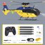 YX F06 EC-135 มอเตอร์บลัสเลส ทั้ง หลัก-หาง ไซต์150 6CH 6-Axis Gyro Stabilized Scale RC Helicopter RTF