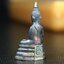 พระพุทธโสธร คุ้มเกล้าฯ ภปร.(ใต้ร่มพระบารมี คุ้มเกล้า) 60ปี รพ.ภูมิพลฯ พ.ศ.2552 เนื้อเงิน ชุบทองคำขาว(พิมพ์เล็กขนาด 11.5*10.5 มม.)เนื้อเงินผิวเดิมกลับดำขึ้นสีรุ้งเข้มขลังงดงามธรรมชาติสร้างสรรค์ สภาพสวยเดิมพร้อมกล่องบรรจุเดิม ตอกโค๊ดหมายเลขกำกับ