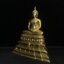 พระพุทธคมนาคมบพิธ (พระพุทธสิหิงค์จำลอง)(พระพุทธรูปประจำกระทรวงคมนาคม) ตรา ภปร. ครบรอบ 84 ปี กระทรวงคมนาคม พ.ศ.2539 เนื้อลำอู่แดงลงรักปิดทอง หน้าตัก 5 นิ้ว ปลุกเสก ณ วัดพระแก้ว พิธีใหญ่(1 ใน 3000 องค์)หายาก
