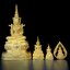 พระแก้วมรกต ภปร.(รุ่นแรก) ปี2545 จัดสร้างในมหาวโรกาส พระบาทสมเด็จพระเจ้าอยู่หัวรัชกาลที่ 9 ครบรอบ 75 พรรษา และฉลองกรุงรัตนโกสินทร์ครบ 220 ปี ครบชุดเนื้อทองคำ(รวม 4 รายการ)สุดยอดมงคลแผ่นดินที่ควรเก็บรักษา บูชาเป็นมงคลชีวิต(หายากมาก)