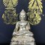 พระกริ่งพระพุทธนรสีห์ จปร.+ภปร. ครบรอบ 100 ปี ธนาคารไทยพาณิชย์ ปี 2550 พระกริ่งเนื้อเงิน(หายาก)(พุทธศิลป์งดงาม)ด้านหน้าฐานประดับด้วยตราสัญลักษณ์ "จปร" และ "ภปร" (องค์เนื้อเงินสร้างน้อย พบเจอน้อยหายาก)1 ใน 2500 องค์