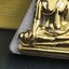 พระพุทธมหาสุวรรณปฏิมากร (หลวงพ่อทองคำ) หลังตรามหามงคลเฉลิมพระชนมพรรษา 80 พรรษา รัชกาลที่9 วัดไตรมิตรวิทยาราม กรุงเทพฯ ปี 2550 พระพิมพ์หน้าทองคำ(หายาก 1 ใน 999 องค์)