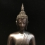 พระพุทธรูปบูชา ภปร วัดบวรนิเวศวิหาร ปี2508 บล็อกหนังไก่ หน้าตัก5นิ้ว(ที่สุดของพระบูชา ภปร วัดบวร)(สภาพผิวสวยสุดบรรยาย)